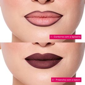 Lapiseira Labial Soft Petals Eudora Niina Secrets - Chocolate
