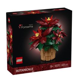 Lego Botânica Poinsettia - 608 peças