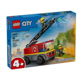 Lego City Caminhão Bombeiro Escada de Incêndio - 60463
