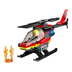 Lego City Helicóptero Dos Bombeiros - 60411