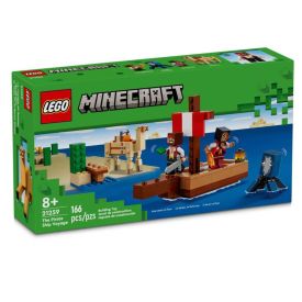 Lego Minecraft Viagem do Barco Pirata - 21259