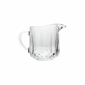 Leiteira de Vidro Diamante Lyor 200 ml - Transparente