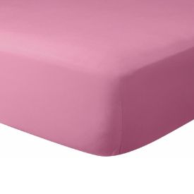 Lençol Casal com Elástico de Malha Paris - Rose