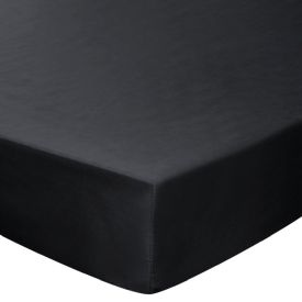 Lençol Avulso Queen Com Elástico Microfibra Liso Havan Casa - Preto