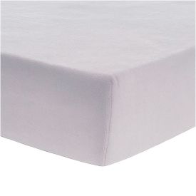 Lençol Solteiro Avulso com Elástico Plush Havan Casa - Cinza Lunar 