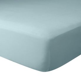 Lençol com Elástico Solteiro de Malha Paris - Verde Topazio