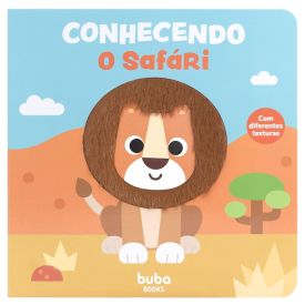 Livrinhos com Texturas Interativos Buba - CONHECENDO O SAFARI