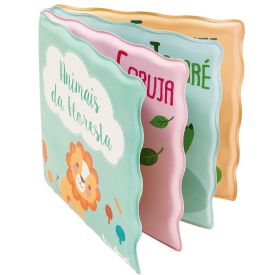 Livrinho de Banho para Bebê Buba - Animais da Floresta