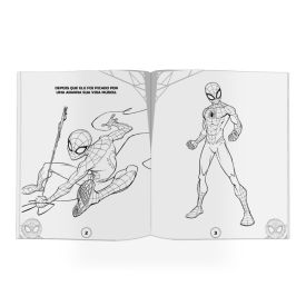 Livro Ler e Pintar Homem-Aranha Volume 1 Culturama