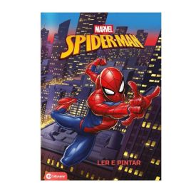 Livro para Ler e Pintar Homem-Aranha Volume 2 Culturama
