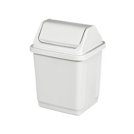 Lixeira Basculante Casablanca 5 Litros Sanremo - Branco