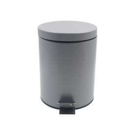 Lixeira com Pedal Viena Havan Casa 5 Litros - Cinza