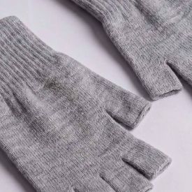 Luva Sem Dedo Feminina Em Tricot Boby Blues Mescla