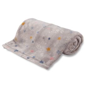 Manta Infantil 100% Poliéster Encantos Havan Kids - Aster Star Cinza
