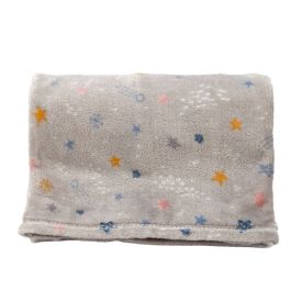 Manta Infantil 100% Poliéster Encantos Havan Kids - Aster Star Cinza
