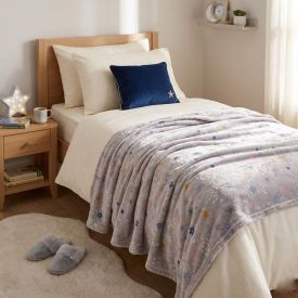 Manta Infantil Encantos Havan Kids - Aster Star Cinza