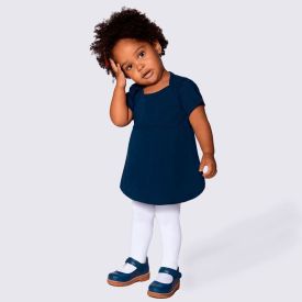 Meia-calça Infantil Fio 80 Lupo Bco.Ant