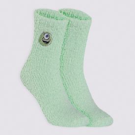 Meia Cano Longo Mike Wazowski Monstros S.A Disney - VERDE 34/38
