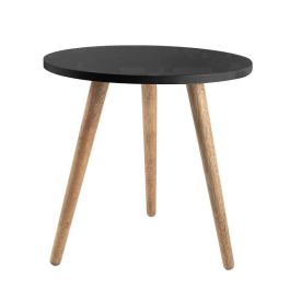 Mesa de Apoio Baixa Decorativa Havan Casa - Preto 