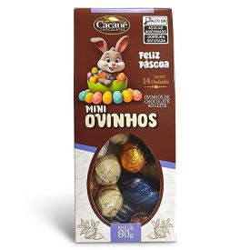 Mini Ovinhos de Chocolate Ao Leite Cacauê - 80g