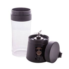 Mixer Portátil Recarregável Ubs Lyor 8X22cm - Preto