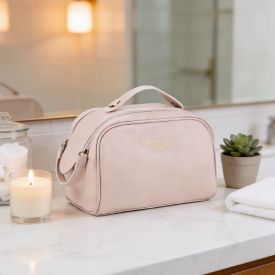 Necessaire Trapézio com Duas Divisórias Alice Palucci - OFF WHITE U