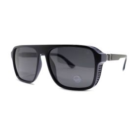 Óculos De Sol Masculino Cobra D'agua Cda 011 C100 - Preto e Azul Escuro
