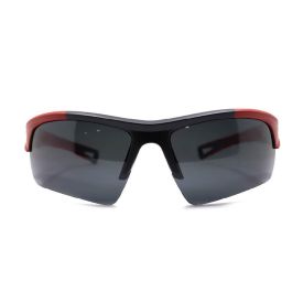 Óculos De Sol Masculino Cobra D'agua Cda 93494 C1 - Preto e Vermelho
