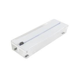 Organizador E Cortador De Rolos Duplo Clear Ou - Transparente