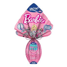 Ovo de P&aacute;scoa Ao Leite Barbie Lacta - 166g