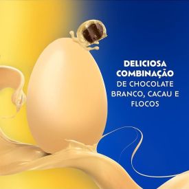 Ovo de P&aacute;scoa Ouro Branco Lacta - 359g