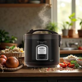 Panela de Arroz Britânia BPA06A 6 Xícaras 400W