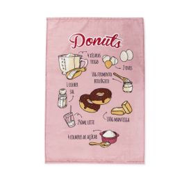 Pano de Copa 100% Algodão Felpudo Döhler 1 Pç - Sortido Donuts