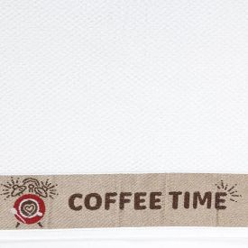Pano de Copa 46X65 cm Jacquard Karsten - Café