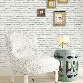 Papel de Parede Decorativo 9,5Mx53 cm Havan Casa - Tijolo Off White