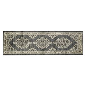 Tapete Passadeira 68Cmx2,10 m Belga Havan Casa - Moldura Chumbo