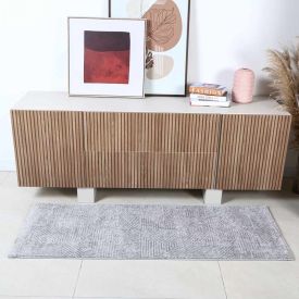 Tapete Passadeira 67Cmx1,80 m Lucca Havan Casa - Cinza Elegance 