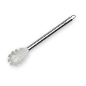 Pegador De Massa Silicone E Cabo Em Aço Inox Brinox 33 Cm - Vanilla