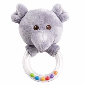 Pelúcia Com Chocalho Havan Baby - Elefante