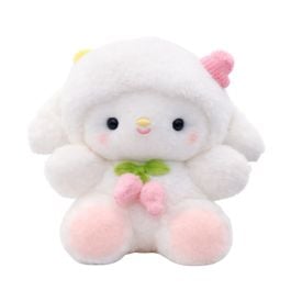 Pelúcia Ovelhinha Flor de Lã Bbr Toys - 25 Cm