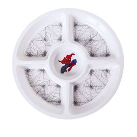 Petisqueira Melamina Personagens Disney 29Cm - Homem Aranha