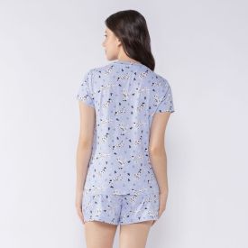 Pijama Feminino Curto Dálmata Camila Moretti