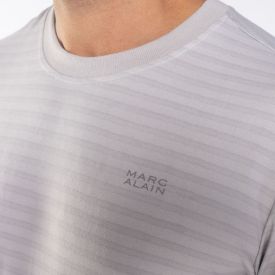 Pijama Masculino Calça e Manga Curta Marc Alain Cinza