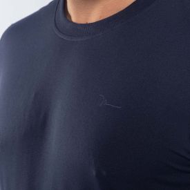 Pijama Masculino Curto Peletizado Marc Alain Azul