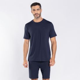 Pijama Masculino Curto Peletizado Marc Alain