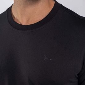 Pijama Masculino Curto Peletizado Marc Alain Preto