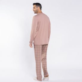 Pijama Masculino Longo Peletizado Marc Alain