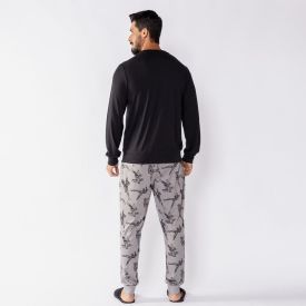 Pijama Masculino Longo Peletizado Marvel