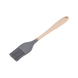 Pincel Silicone Weck 28Cm Creme/Cinza