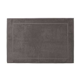 Tapete Piso Atoalhado para Banheiro 48X70cm Lumine Paris Karsten - Carbono